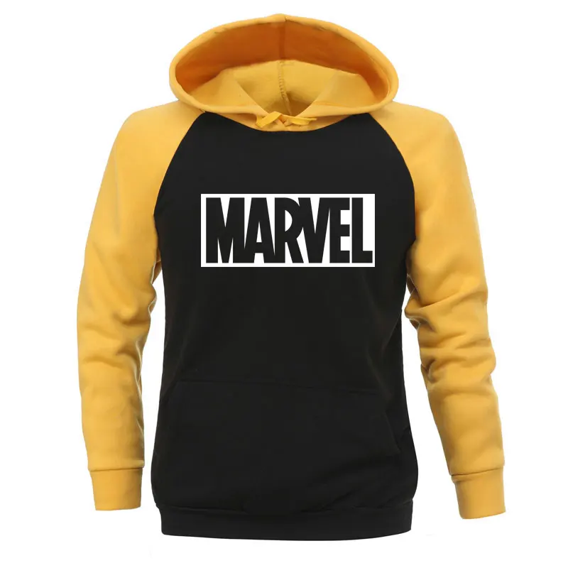Универсальная Толстовка marvel в стиле хип-хоп уличная одежда толстовка для