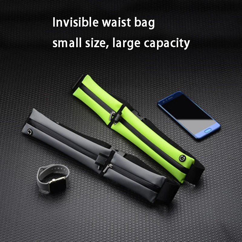 

Outdoor Mobile Phone Belt Waterproof Running Waist Bag Multifunctional Invisible Fitness Equipment Ultra Light Belt Bag
