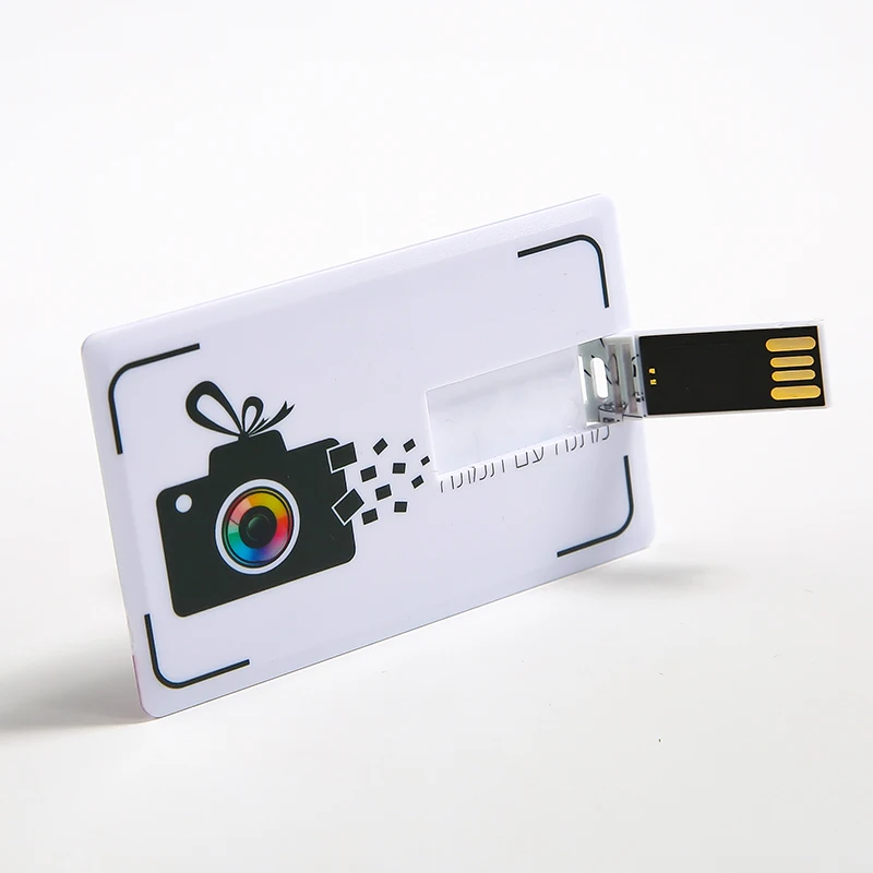 Рекламная карта usb флэш-накопитель 4 ГБ 8 16 ультра тонкая Кредитная в форме