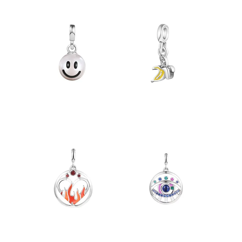 

2021 Trend S925 Sterling Silver Beads Christmas High Quality Woman Charm for Bracelets 2021 New Cheap Jewelry Pendant