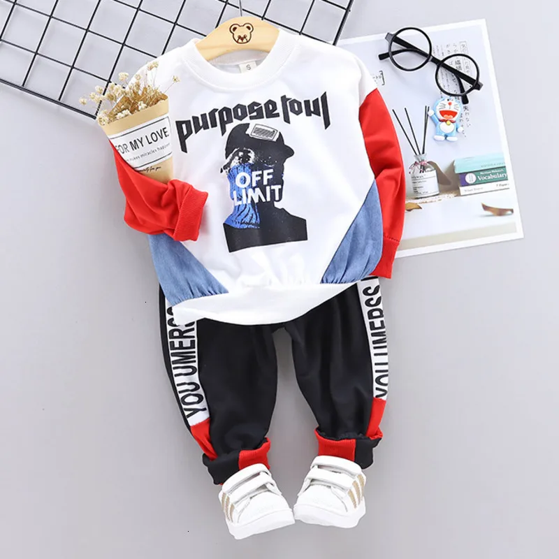 Для малышей одежда для маленьких мальчиков и девочек детский спортивный костюм