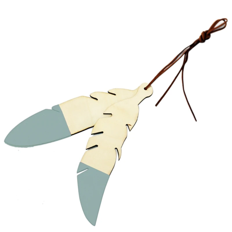 Настенная палатка для детской комнаты с перьями украшение на стену в