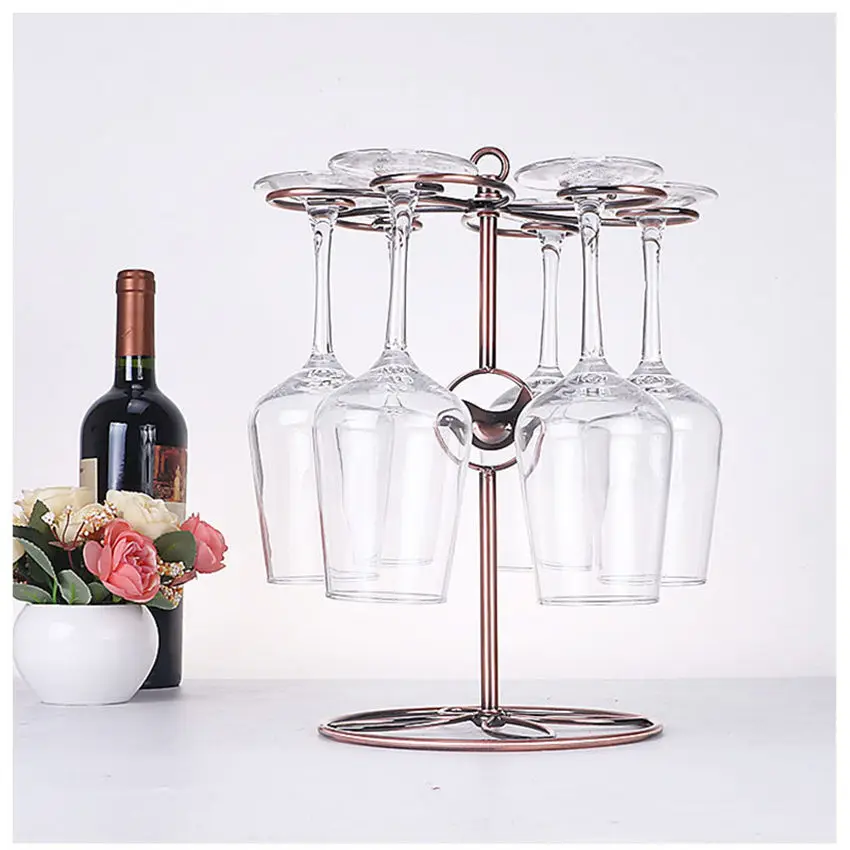 Маленькая птица винный стойка для стаканов кухонный бар подвешиваемый держатель