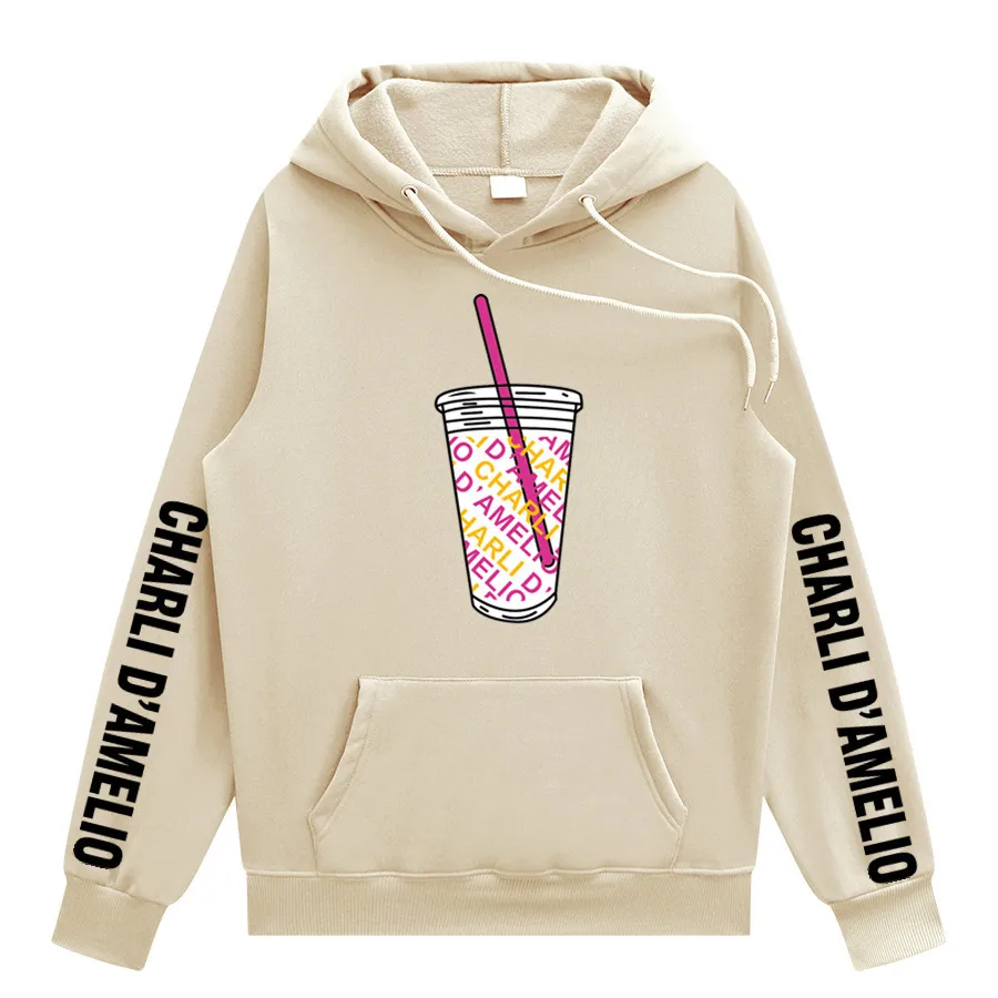 

Colorful Cups Charli D'Amelio Hoodies Men Sweatshirt Plus Size Hoodies Anime Hoodie Hip Hop