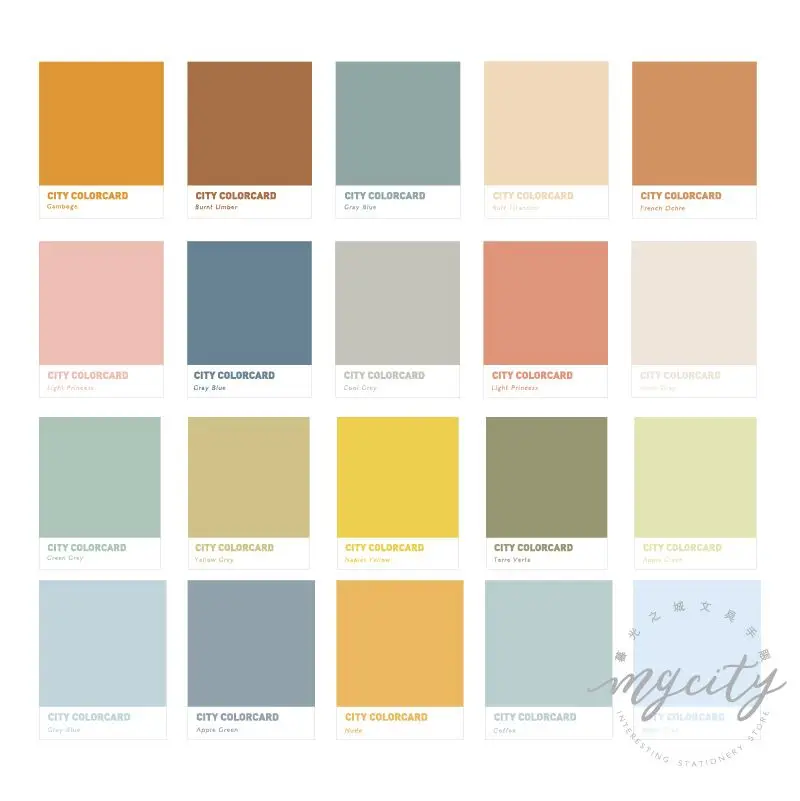 250 листов креативный цветной блокнот пантона для сообщений квадратный офисный