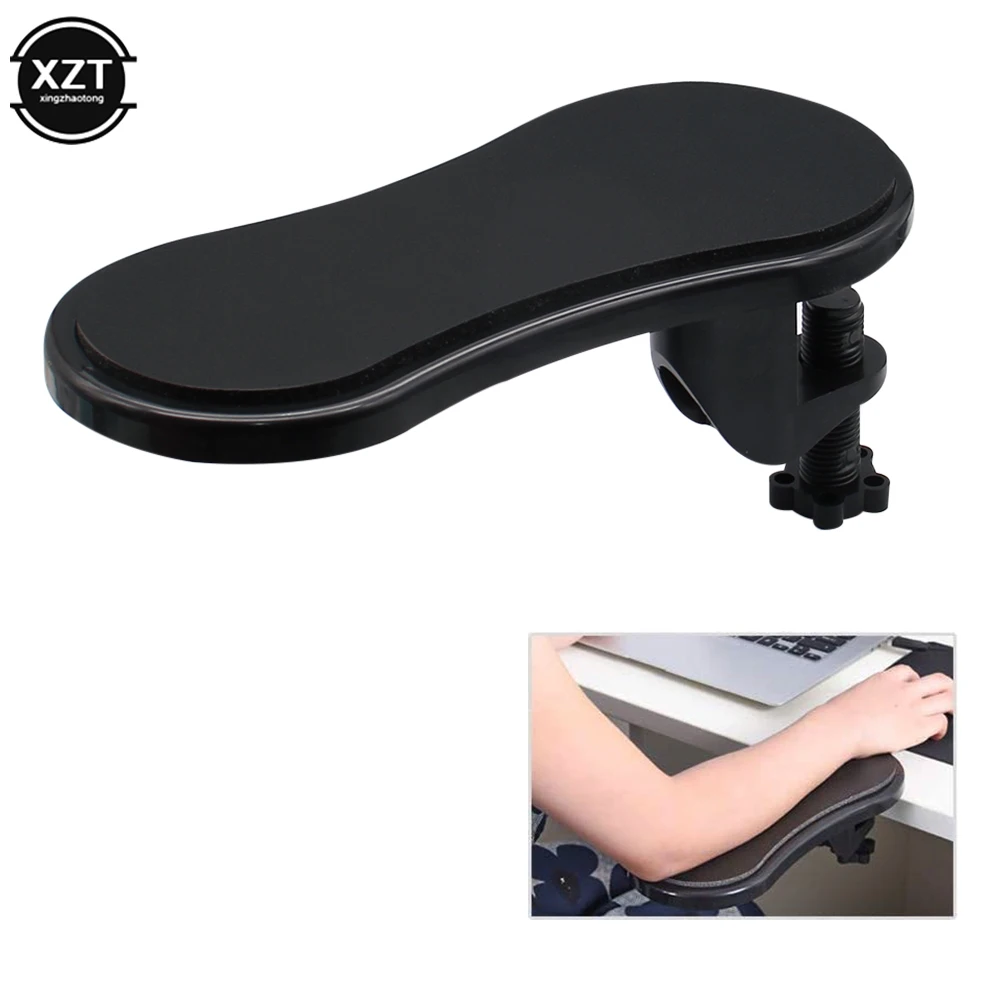 Attachable Mouse Armrest Pad Desk Computer Table Arm Support Board Wrist Rest Chair Extender Hold Hand Shoulder Protect Mousepad |