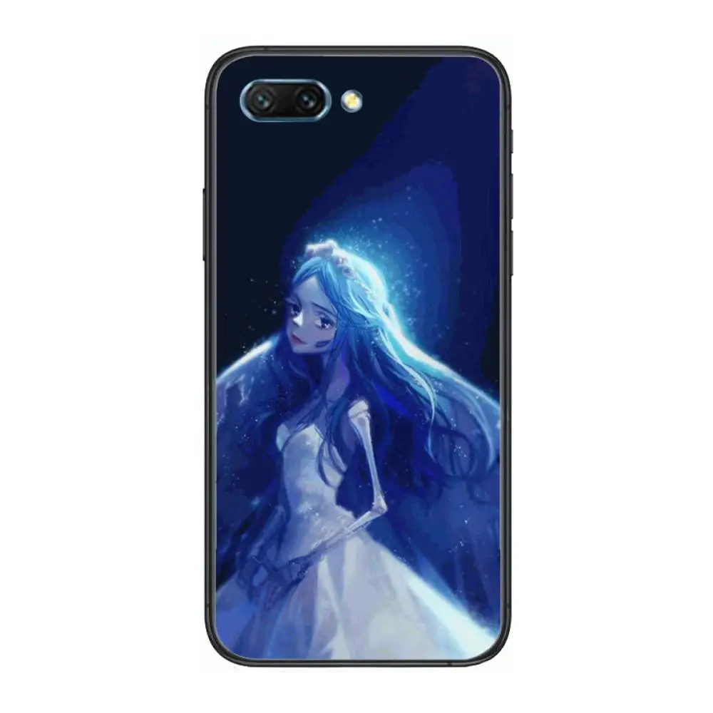 

corpse bride case clear Phone Case For Huawei Honor 10 9 8 7 N Pro Lite A C RU Black Etui Coque Hoesjes comic fashion