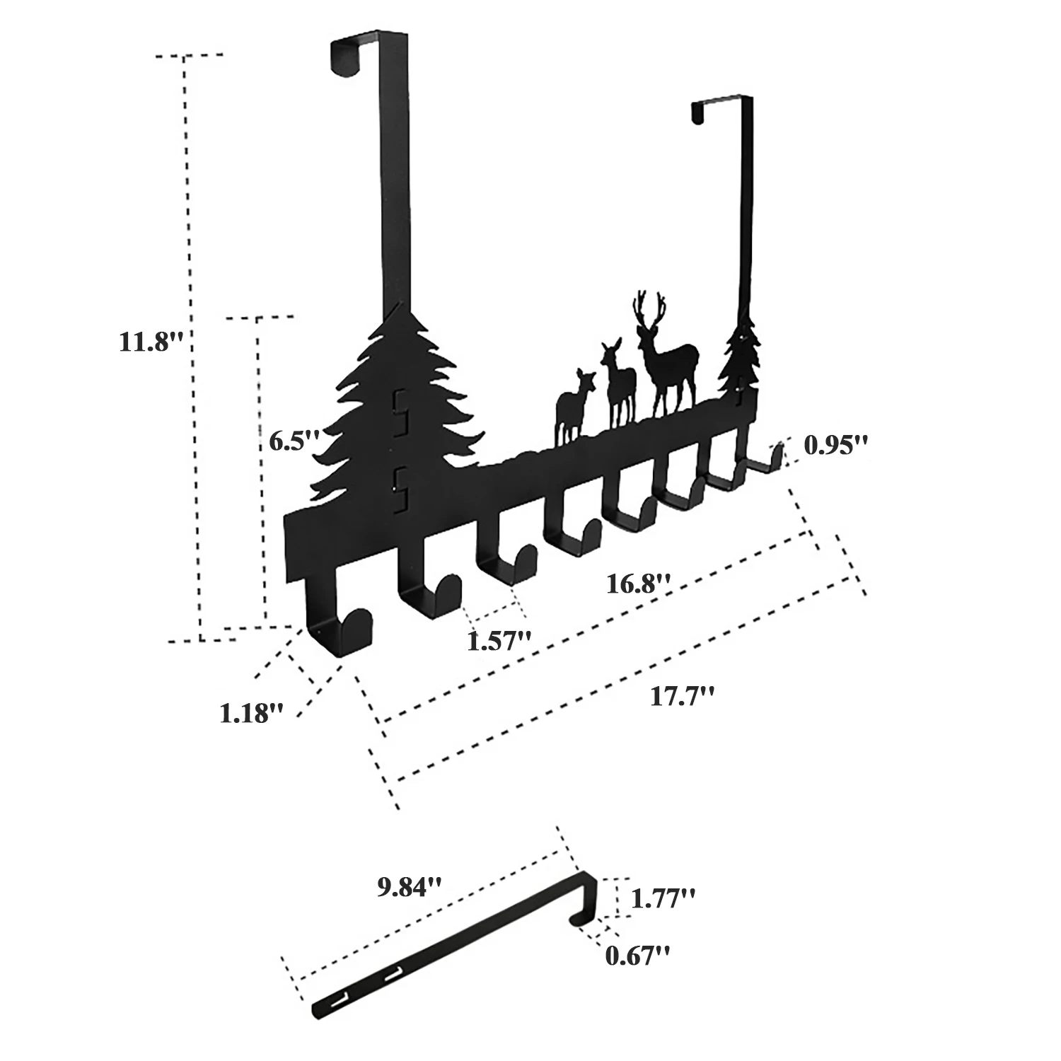 Крючки для пальто настенный металлический крючок полотенец стеллаж в виде