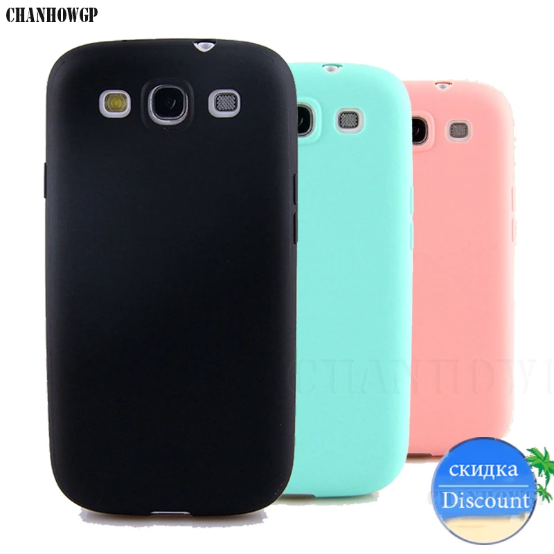 Мягкий силиконовый чехол карамельного цвета из ТПУ для Samsung Galaxy S3 Neo i9301 SIII I9300 GT-I9300