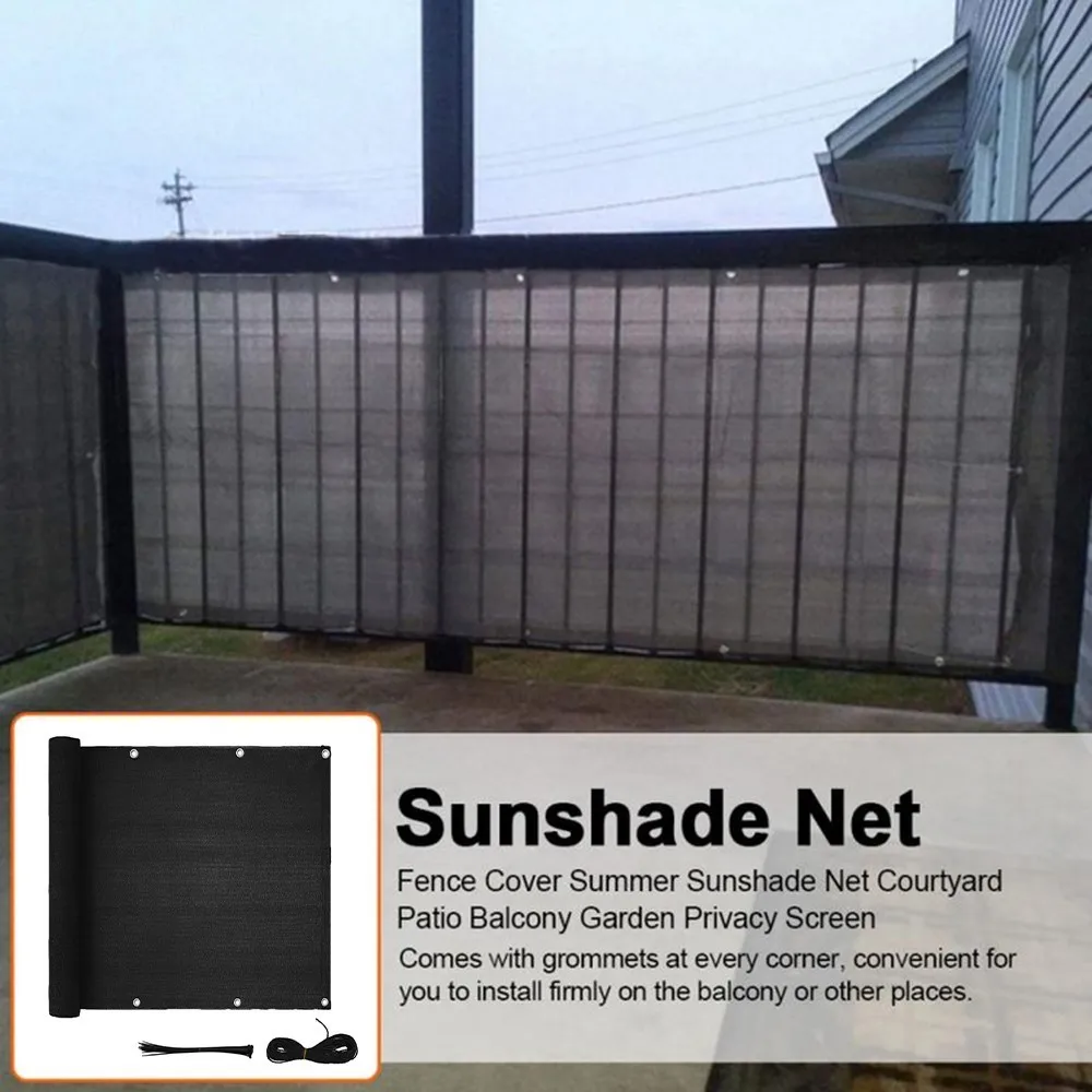 Защита экрана для балкона ветрозащитный солнцезащитный козырек сетка забора во