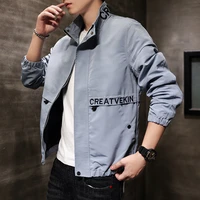 new autumn and winter workwear jacket coat men stand collar fashion clothes outerwear mens clothing