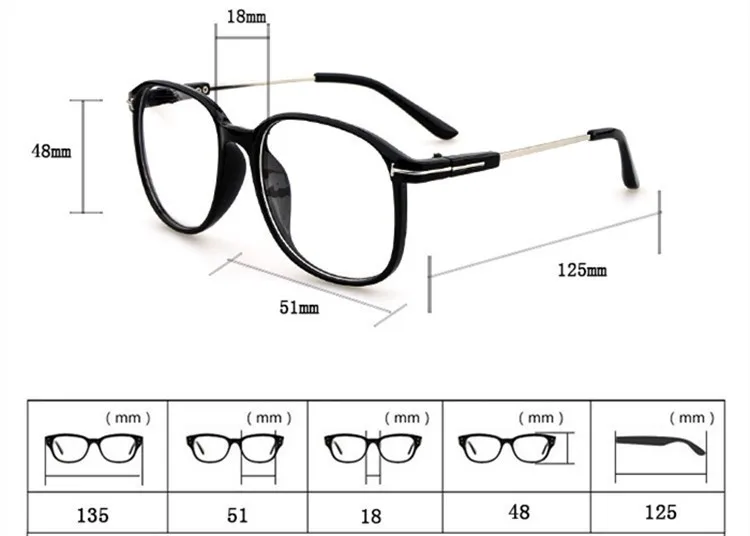 

Europe Retro Office Computer Anti Blue Light Glasses Transparent Eyewear Frames For Women Men Optical Eyeglasses Spectacle Frame