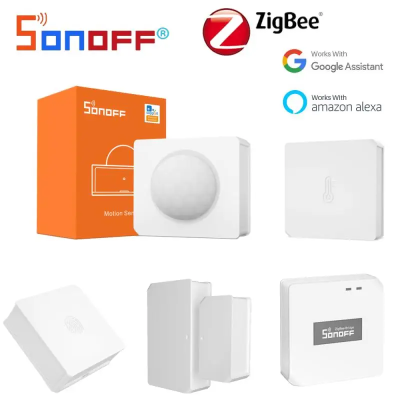 Мост SONOFF Zigbee 3 0/беспроводной переключатель/датчик температуры и влажности/датчик