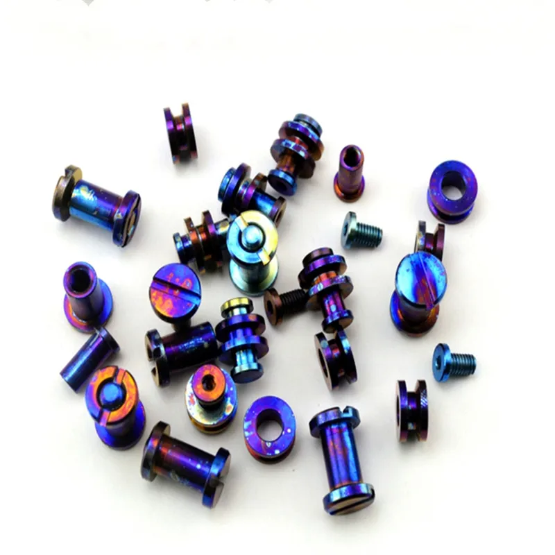 

Complete spindle support shaft screw set titanium alloy screw for Hinderer XM-18 3.5