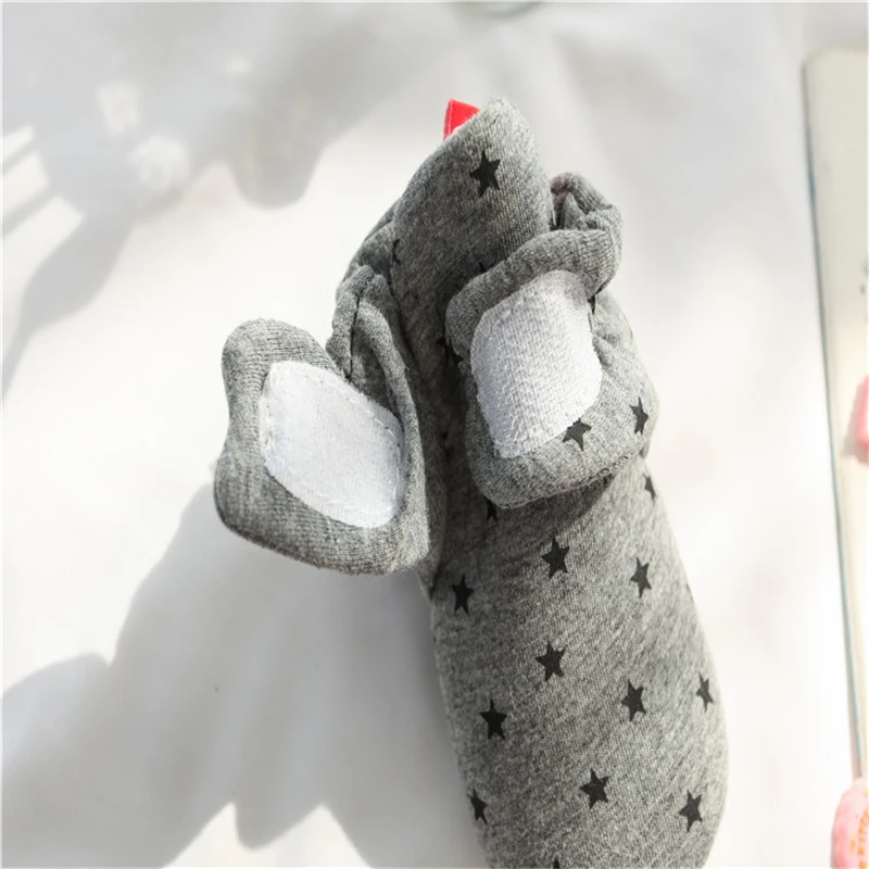 

Star Print Newborn Baby Socks Shoes Boy Girl Toddler First Walkers Booties Cotton Soft Anti-slip Warm Infant Crib Shoes