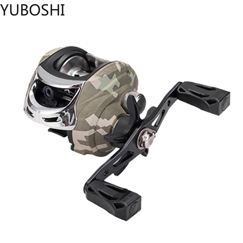 

YUBOSHI Original New Baitcasting Reel 7.3:1 Gear Ratio 5+1BB Fishing Reels Magnetic Brake System Bait Casting Reel Pesca