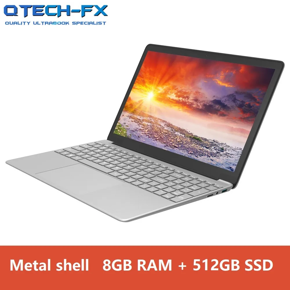 M10-8-512SV 15," металлический ультрабук ips SSD 512 GB/128/256 ГБ Intel 4 ядра 8 Гб Оперативная память бизнес Windows10 арабская клавиатура AZERTY испанский Русская клавиатура - Цвет: M10-8-512SV