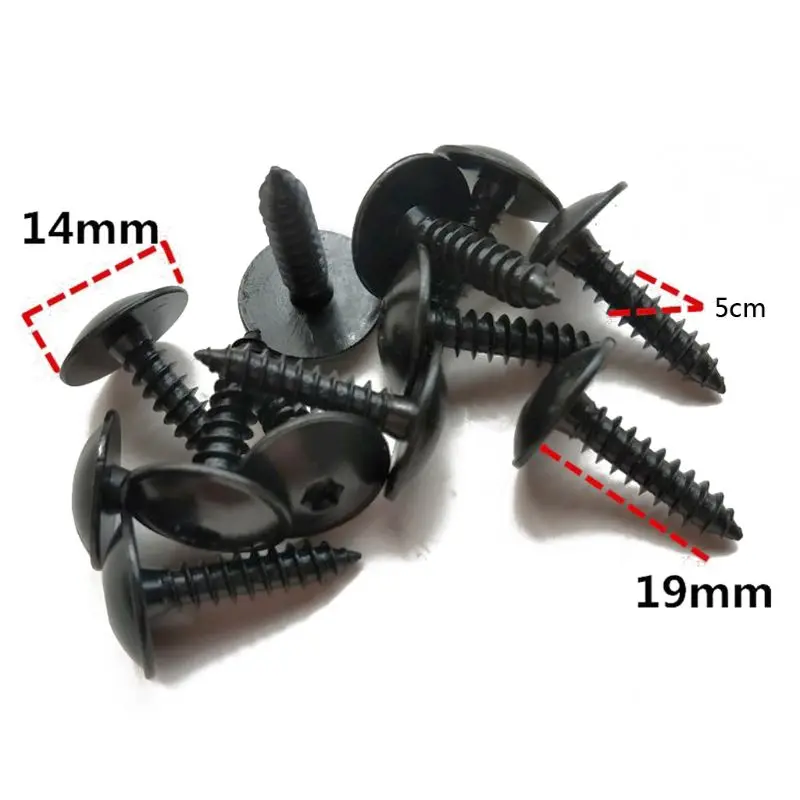 

20 Pcs/lot Universal Engine Cover Undertray Wheel Arch Torx Screw Fastener Clips 28TB