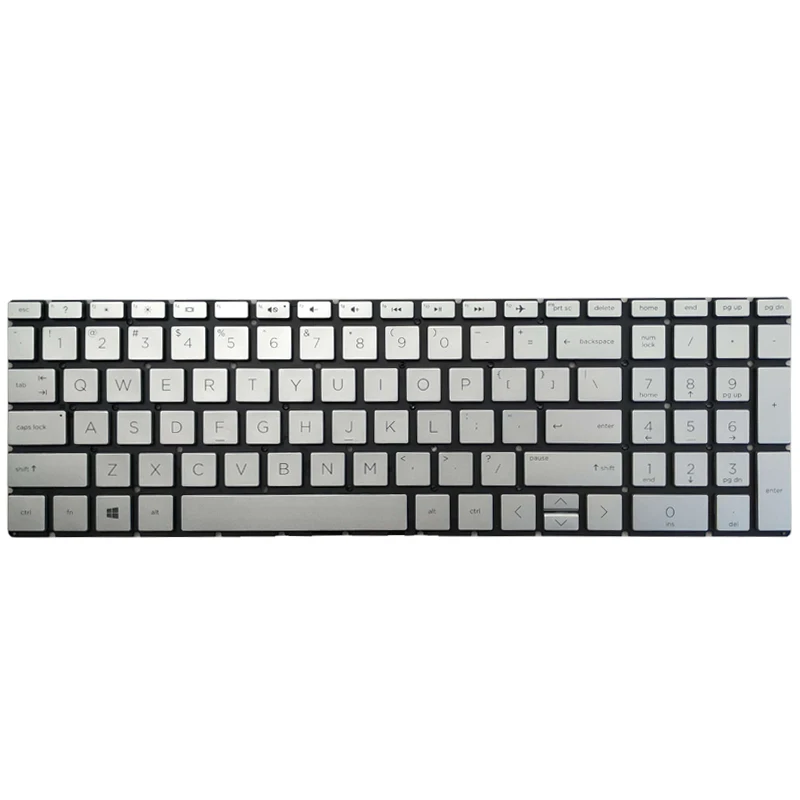 Новая английская клавиатура для ноутбука HP Pavilion 15-da0074nr 15-da0076nr 15-da0077nr 15-da0078nr с