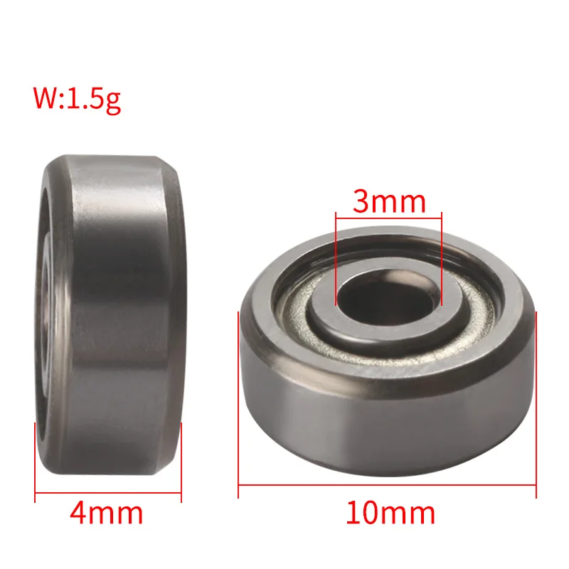 10 шт. ABEC-5 фланцевый шарикоподшипник 608zz 623zz 624zz 625zz 635zz 626zz 688zz 3D принтеры части глубокий паз фланцевый шкив колеса
