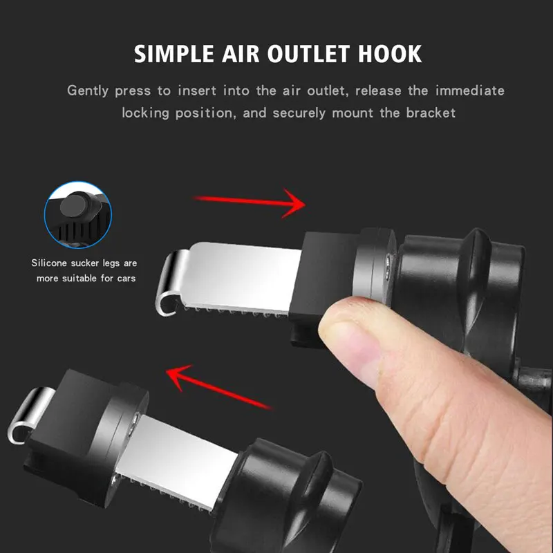 Автомобильная Подставка для телефона мобильного 10 Вт Беспроводная зарядка