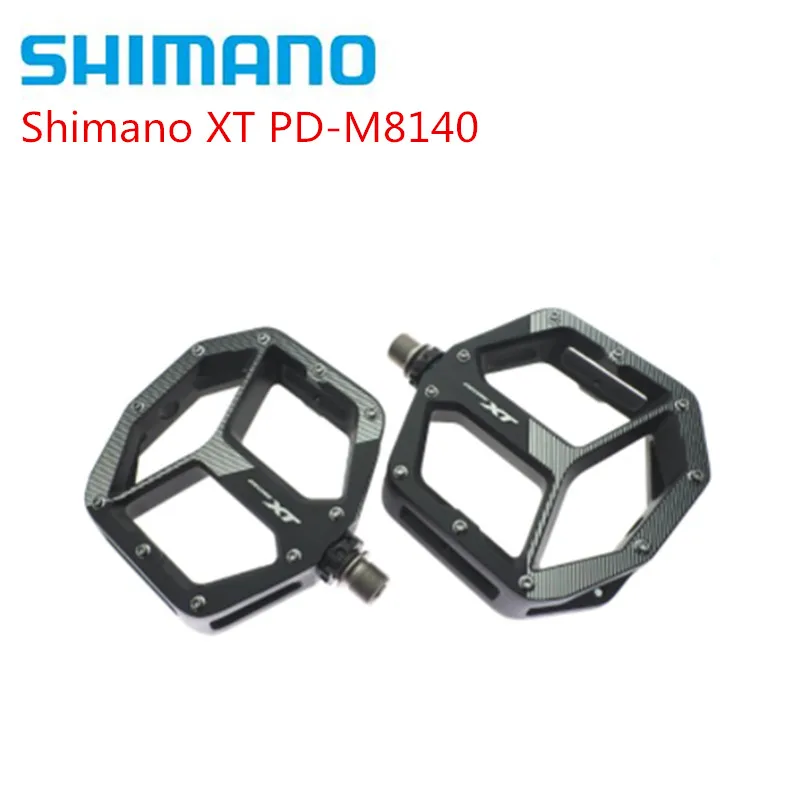 

Shimano Deore XT PD M8140 Flat Pedal MTB Mountain Bike Pedals & Cleats PD-M8140 Pedals With Original Box