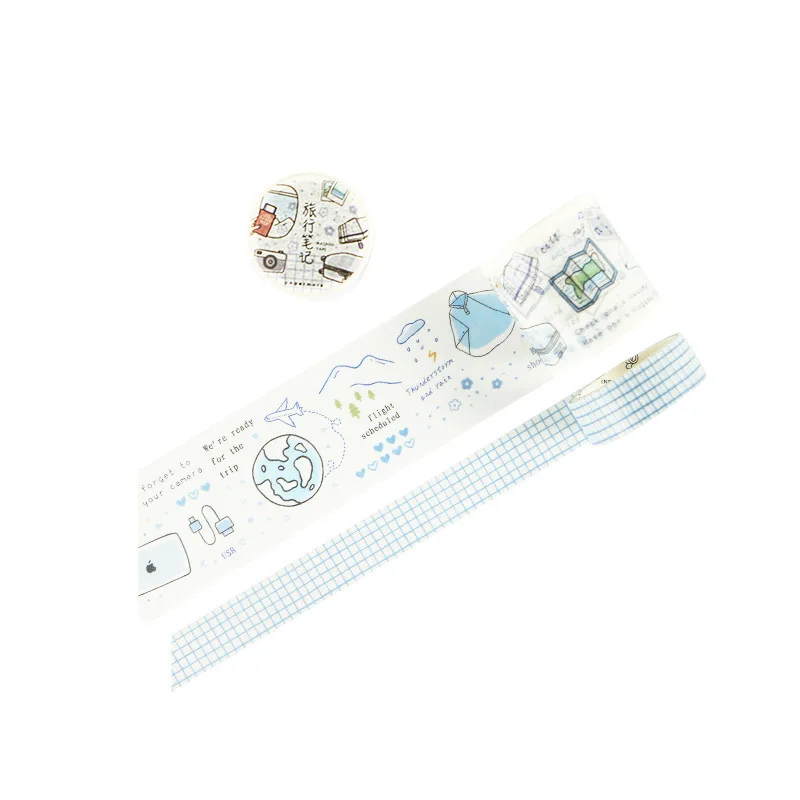 

1pcs/lot Washi Masking Tapes Small life series Decorative Adhesive Scrapbooking DIY Paper Japanese Stickers