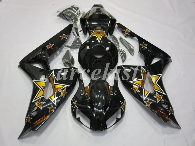Verkauf Top Injection Mold Neue ABS Verkleidungen Kit Fit Für CBR1000RR 2006 2007 06 07 1000 RR CBR1000 Karosserie Set Orange Schwarz