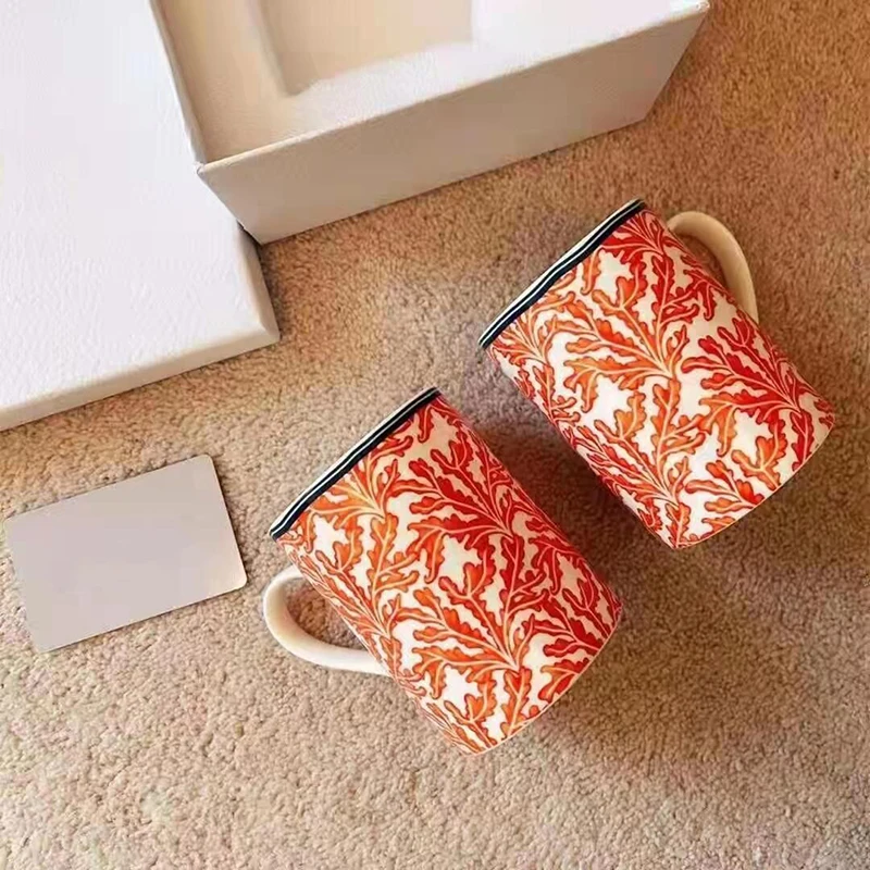 Новое поступление керамические кофейные кружки элегантный дизайн чашка для