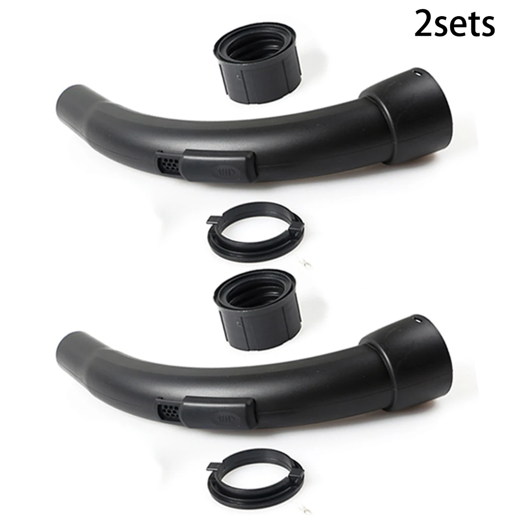

Vacuum Cleaner Hose Handle Tube For Straight Tube Thread hose Black Replacement High quality