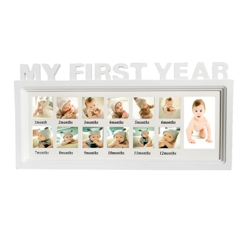 

2021 New Creative DIY 0-12 Month Baby Wall Hanging Pictures Display Stand Souvenirs Gift