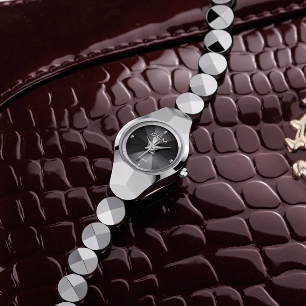 DOM Mini женские часы из вольфрамовой стали кварцевые роскошные Лидирующий бренд