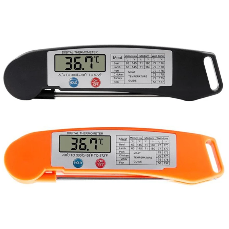 

Digital Meat Thermometers for Cooking Instant Read Kitchen Food Thermometer for Deep Frying Baking Grilling BBQ Electronic Oven