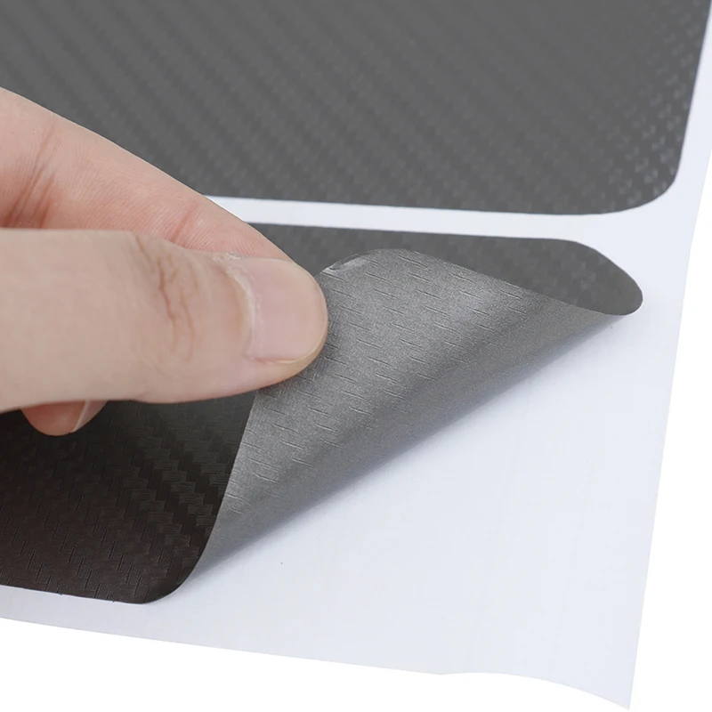 Защита порога автомобиля защита наклейка 4 упаковки автозапчасти 3D углеродное