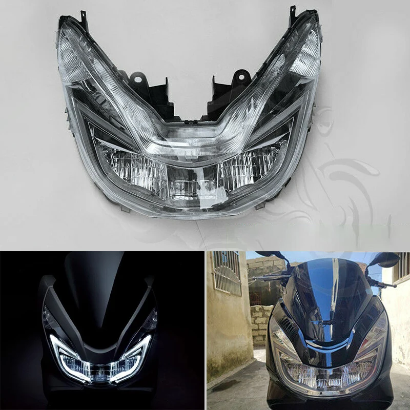 Передняя светодиодная фасветильник в сборе для мотоцикла HONDA 2014 - 2017 PCX125 PCX150 PCX 125
