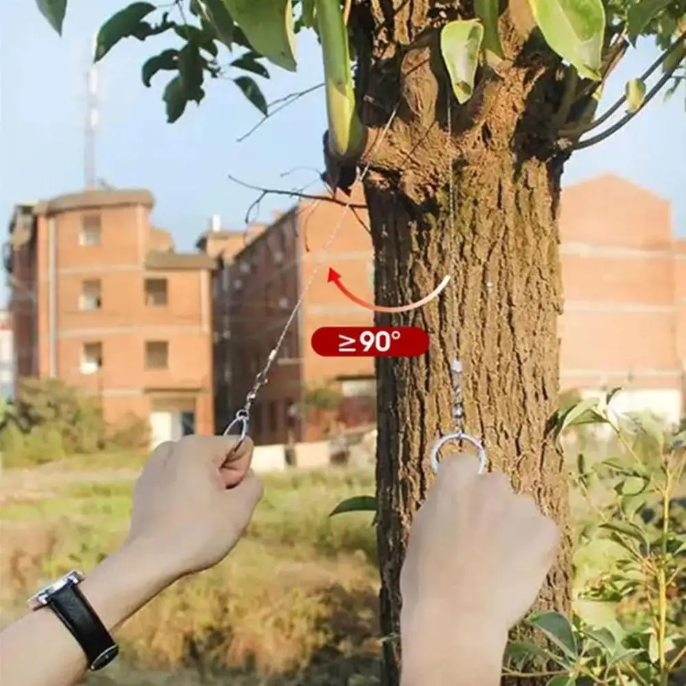 

2 Pcs / Lot Outdoor Portable Emergency Chainsaws Rope Life-saving Wire Saw Wire Survival Survival Saw Wire Blade D8W7