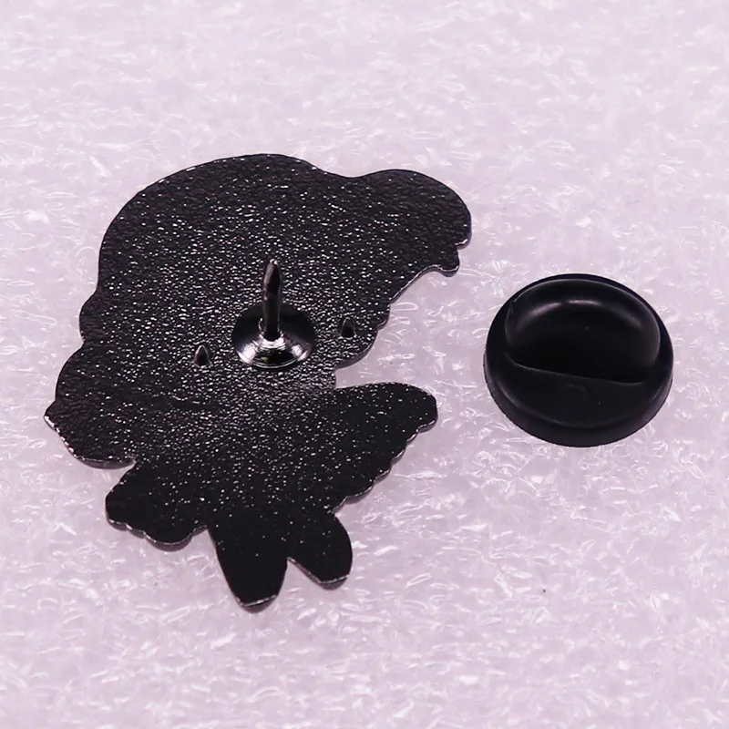 Howl's движущиеся замки жесткие эмалированные булавки мультяшная брошь манга