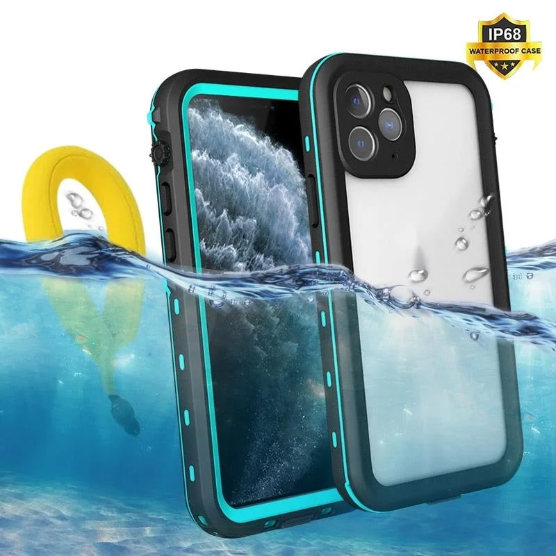 

Водонепроницаемый чехол для iPhone 12 11 Pro Max X XR XS MAX, противоударный чехол для плавания и дайвинга, чехол для телефона, подводный Чехол