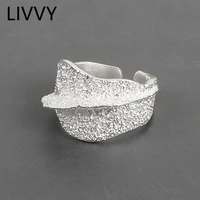 livvy tin foil gold wide rrings for women silver color irregular surface trendy jewelry vintage party gifts