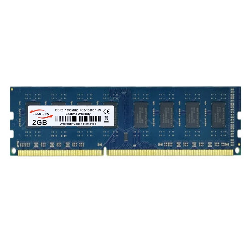 Оперативная память KAMOSEN DDR3 ОЗУ 1 ГБ 2 4 8 1066 МГц 1333 1600 1866 основная настольная 240-pin без