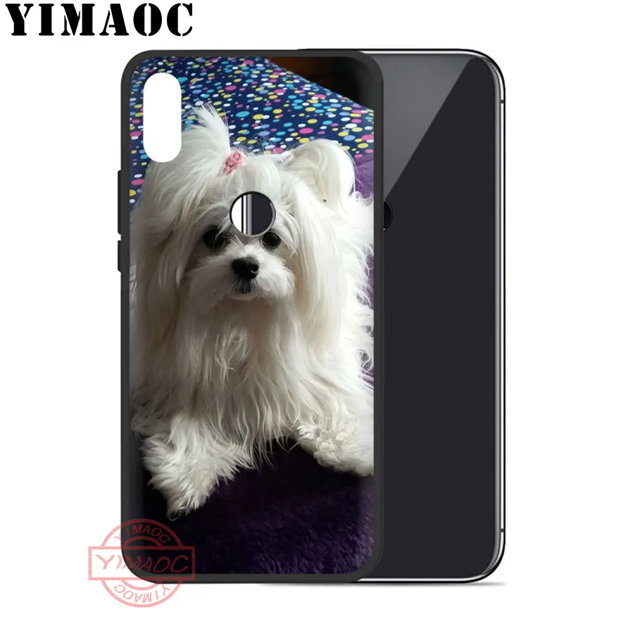YIMAOC потрясающий Мягкий силиконовый чехол с надписью I Love My Maltese Dog для Huawei P30 P20 Pro P10