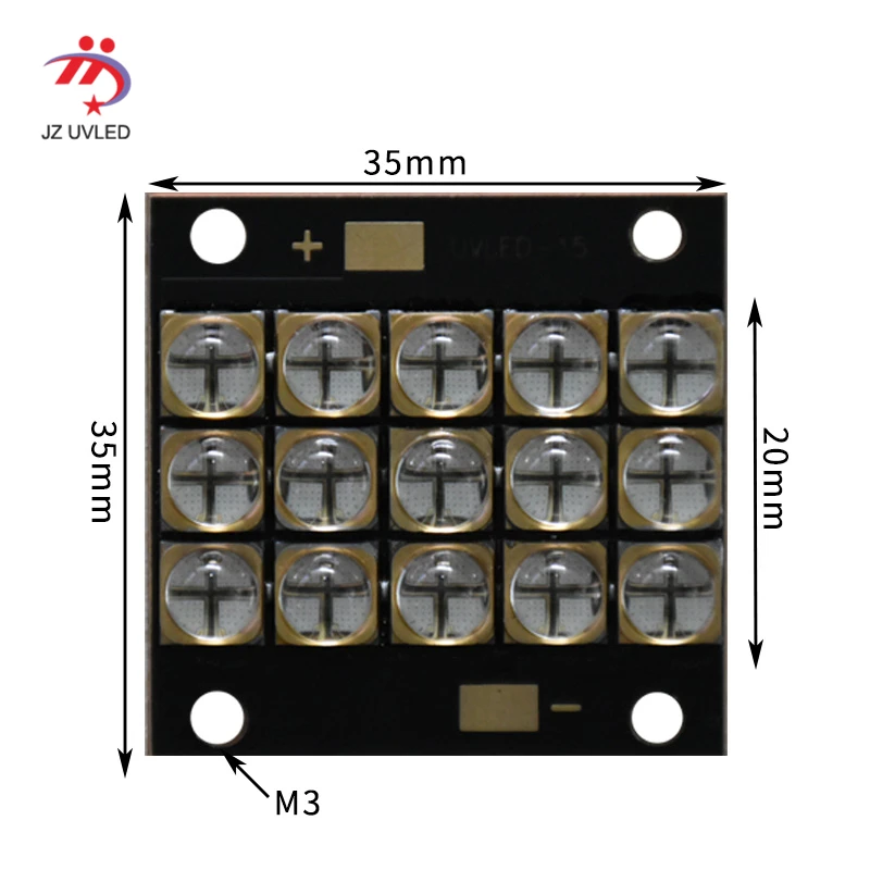 150 Вт Светодиодный УФ модуль для ультрафиолетовых гелевых чернильных