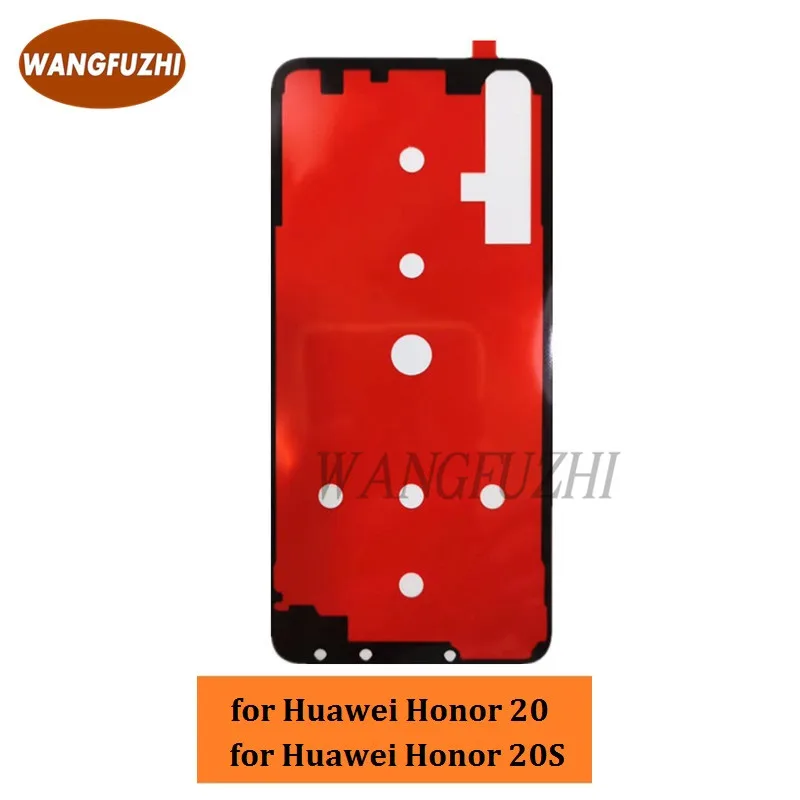 WANGFUZHI наклейка на заднее стекло для huawei Honor 20 S задняя крышка Запасная