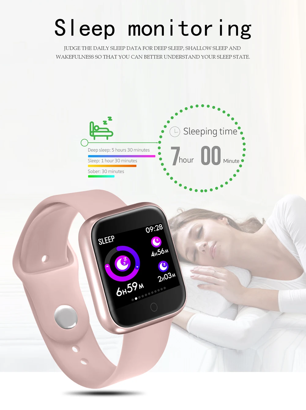 Fashion Waterproof Smart Watch P70 Bluetooth 4.0 Smartwatch For Apple IPhone xiaomi LG Heart Rate Monitor Fitness Tracker