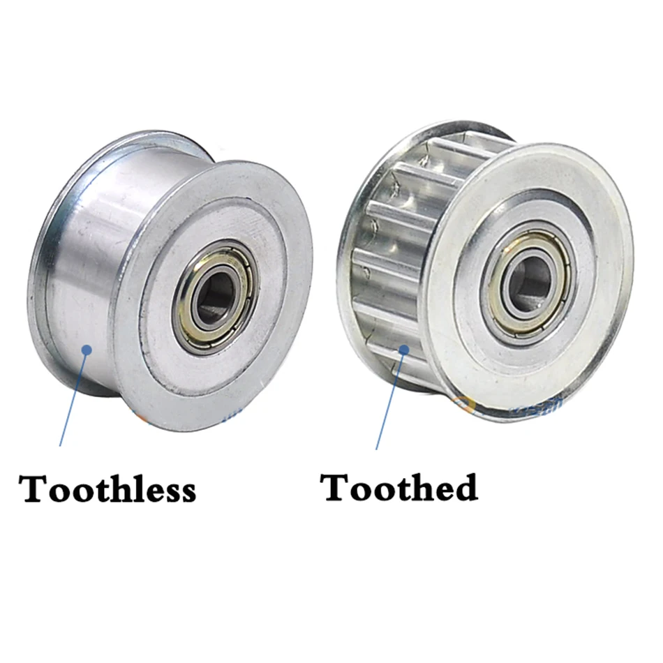 1Pcs 8M 24 Tooth 25 Idler Timing Pulley Double Side Bearing Synchronous Wheel Width 21/27/32mm Bore 12/20/25mm | Обустройство дома
