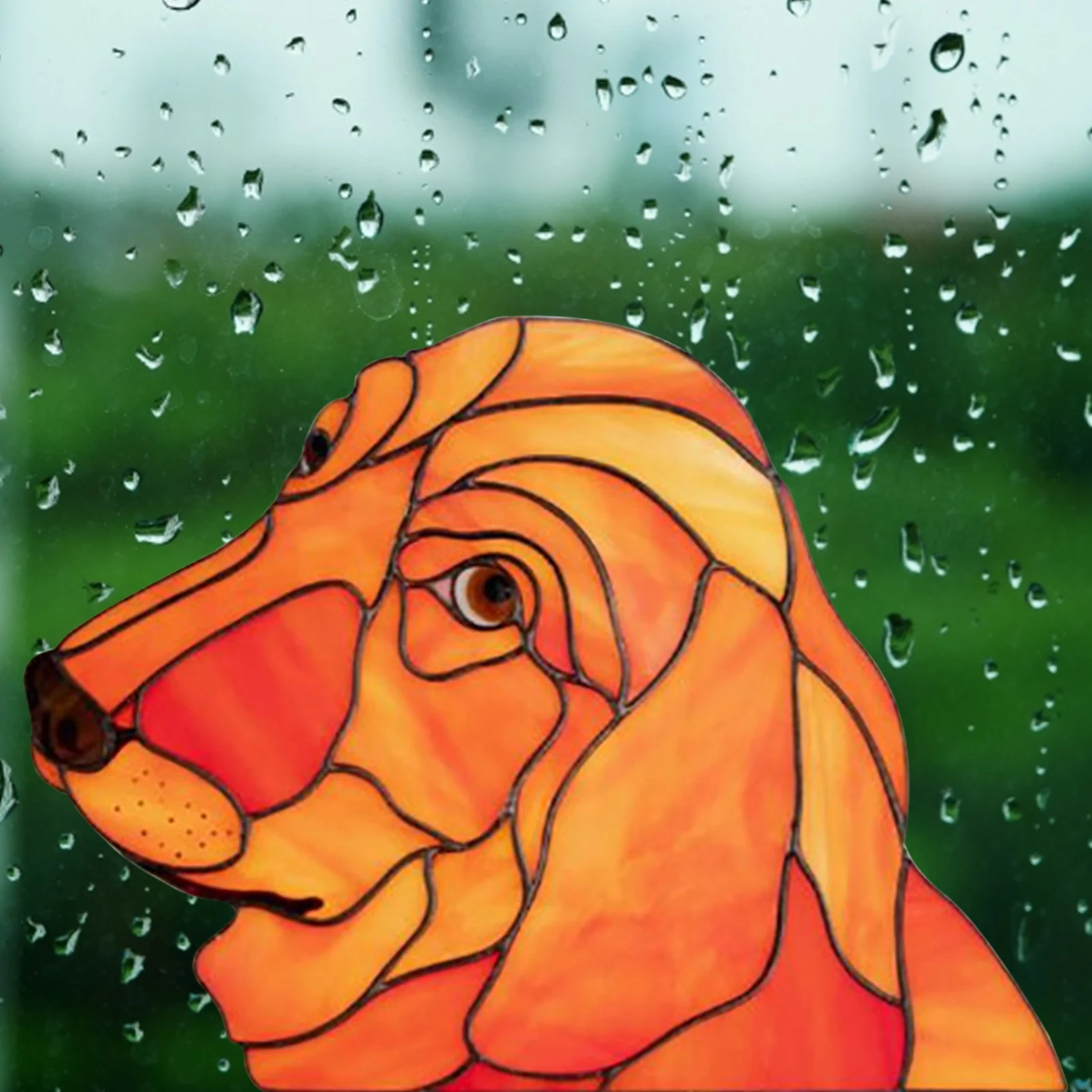 

Window Sticker Double-sided Printing Convenient Innovative Cartoon Decal Decoration For Window Kitchens Offices Refrigerator