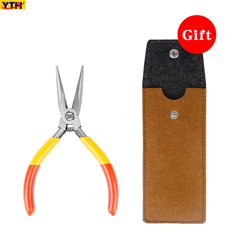 

Long Nose Pliers Tools Multi Functional Electrical Wires Cable Cutters Circlip Stainless Steel Snips Repair Nipper DIY Hand Tool
