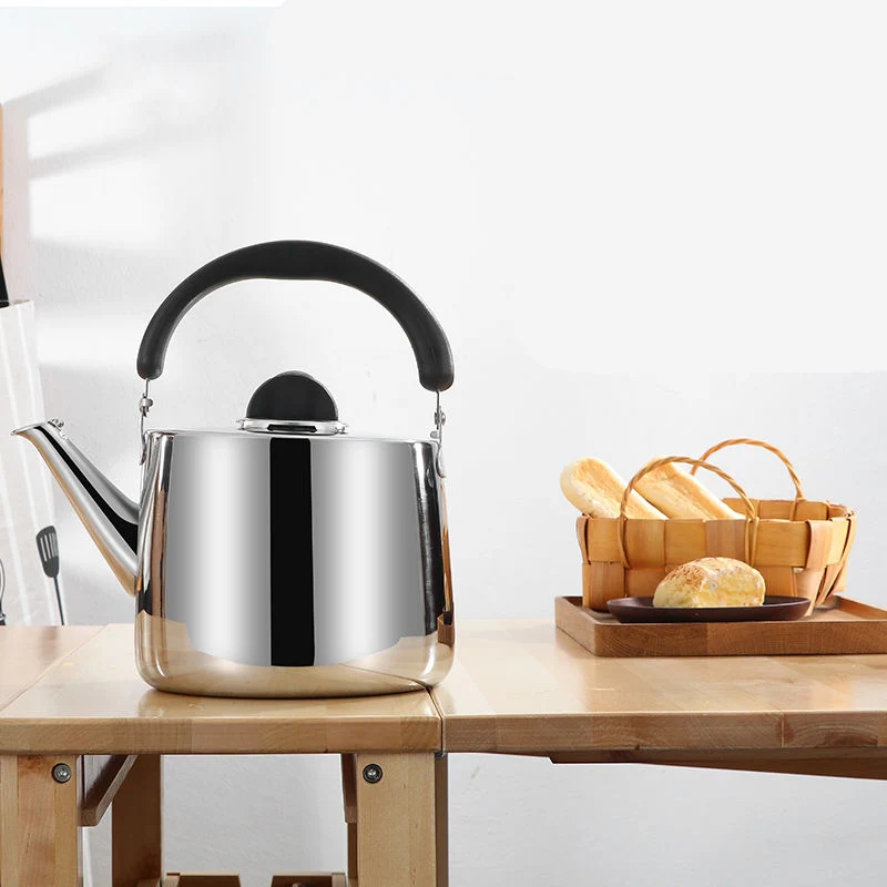 

Stainless Steel Thickened Kettle Whistle Sounding Kettle Large Capacity Kettle Gas Induction Cooker Universal Kettle Whistling