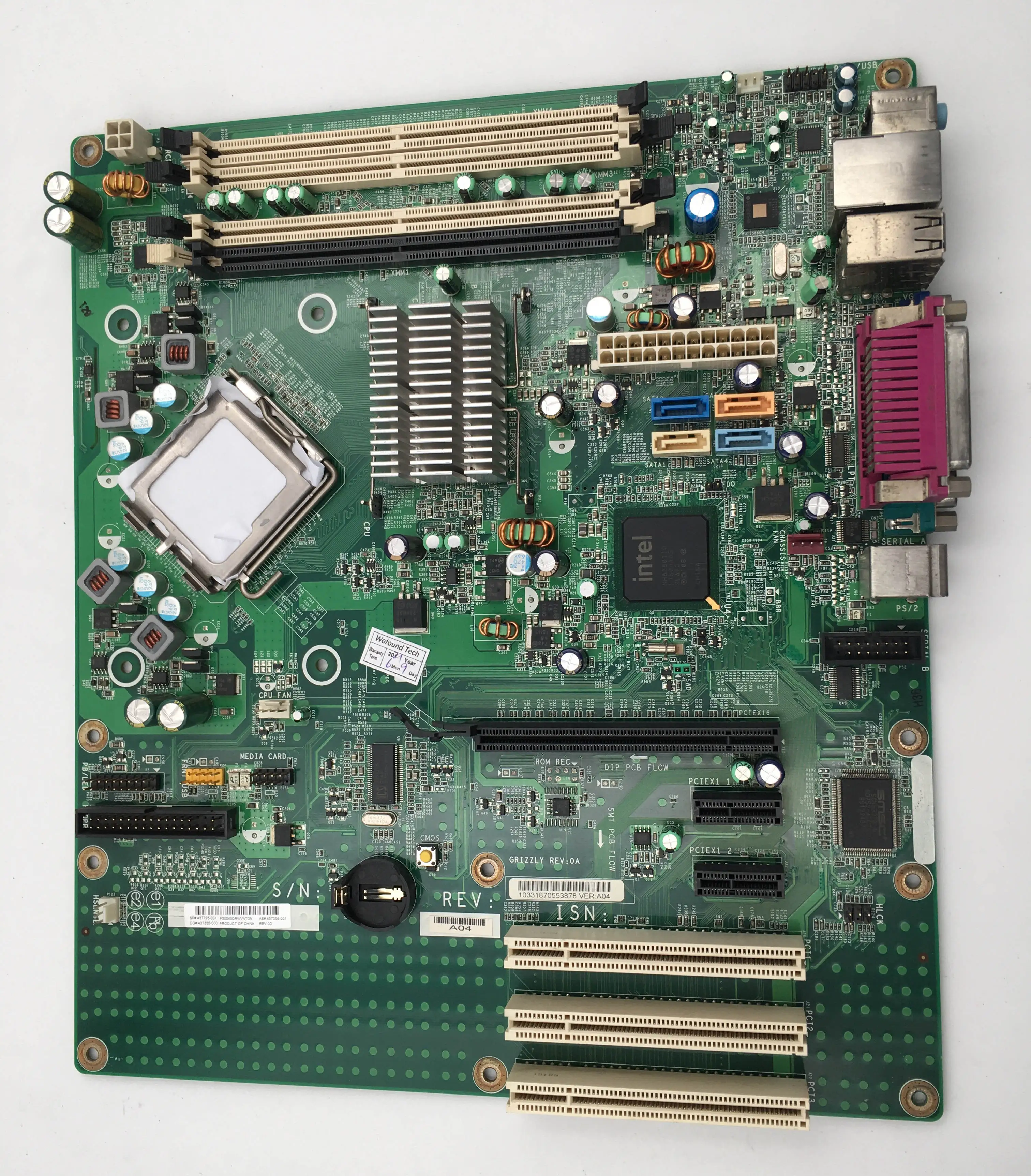 

437795-001 437354-001 437355-000 для материнской платы HP DC7800 MT Q35