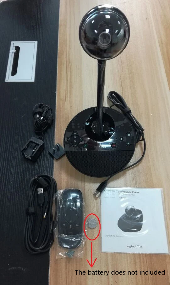 Logitech BCC950 Конференц-камера Full HD 1080p видео веб-камера, HD камера